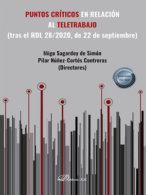 cover image of Puntos críticos en relación al teletrabajo (tras el RDL 28/2020, de 22 de septiembre).